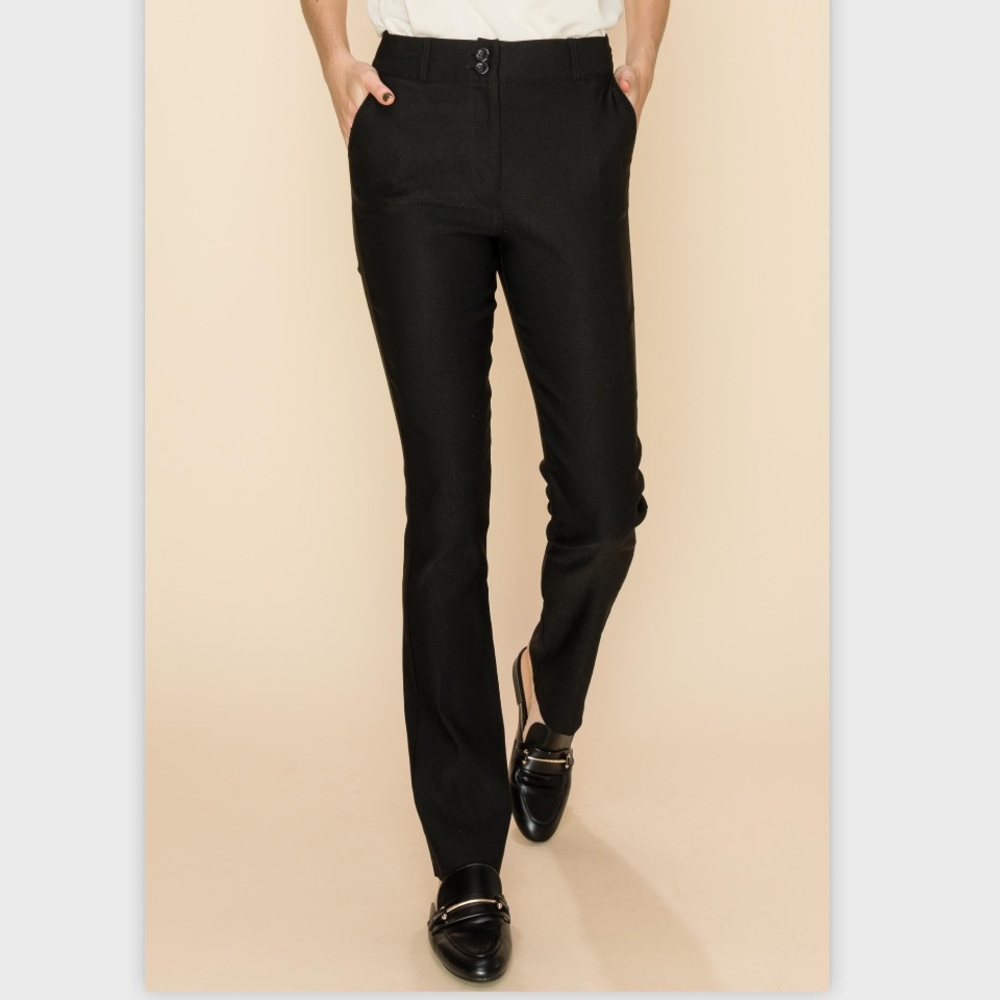 STRETCH PANTS WITH POCKETS
